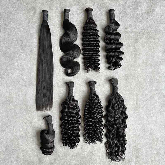 Bulk Hair, Virgin Hair For Braiding