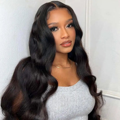 Full Lace Wig Natural Color Virgin Hair 180% Density Wig