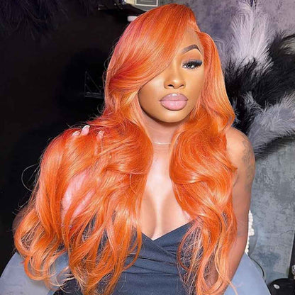 99j# Color & 350# Color Transparent 13×4 Frontal Lace Wig 180% Density