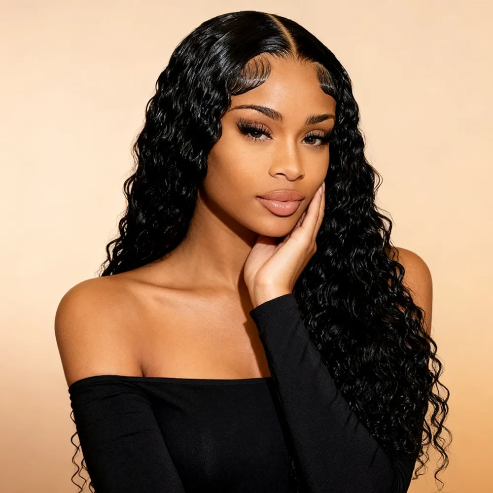 Custom Made Raw Hair Lace Closure Or Frontal Wig
