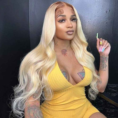 Custom Made 613# Blonde Closure/Frontal Wig & Bob Wig