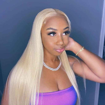 Custom Made 613# Blonde Closure/Frontal Wig & Bob Wig