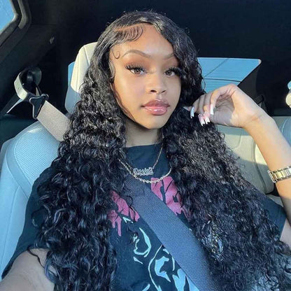 Custom Made Raw Hair HD Swiss Lace Closure Or Frontal Wig 180% Density