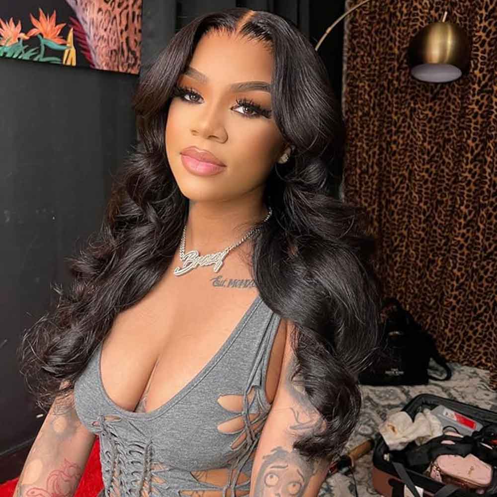 Custom Made Raw Hair HD Swiss Lace Closure Or Frontal Wig 180% Density