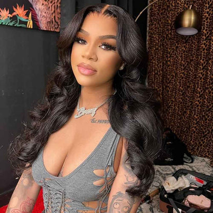 Custom Made Raw Hair HD Swiss Lace Closure Or Frontal Wig 180% Density