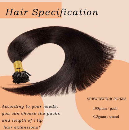 I-Tip Virgin Hair Extension