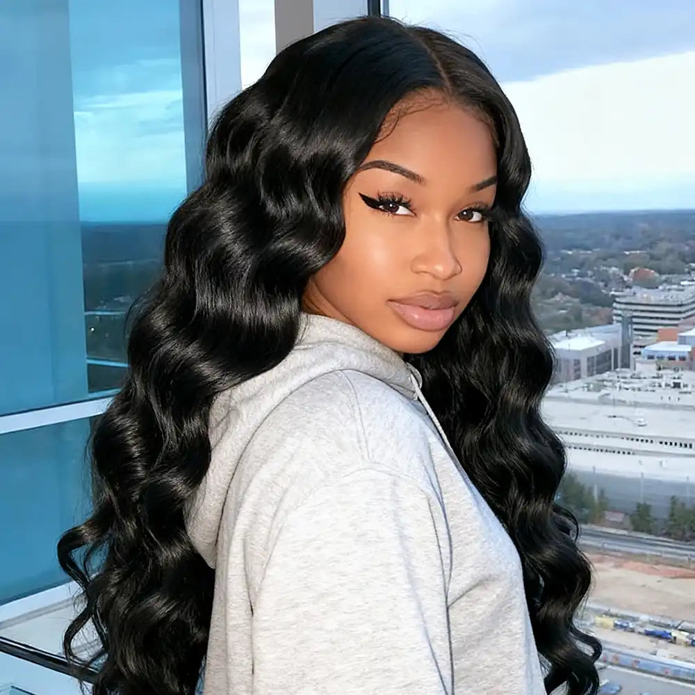 Custom Made Virgin Hair Lace Closure Or Frontal Wig
