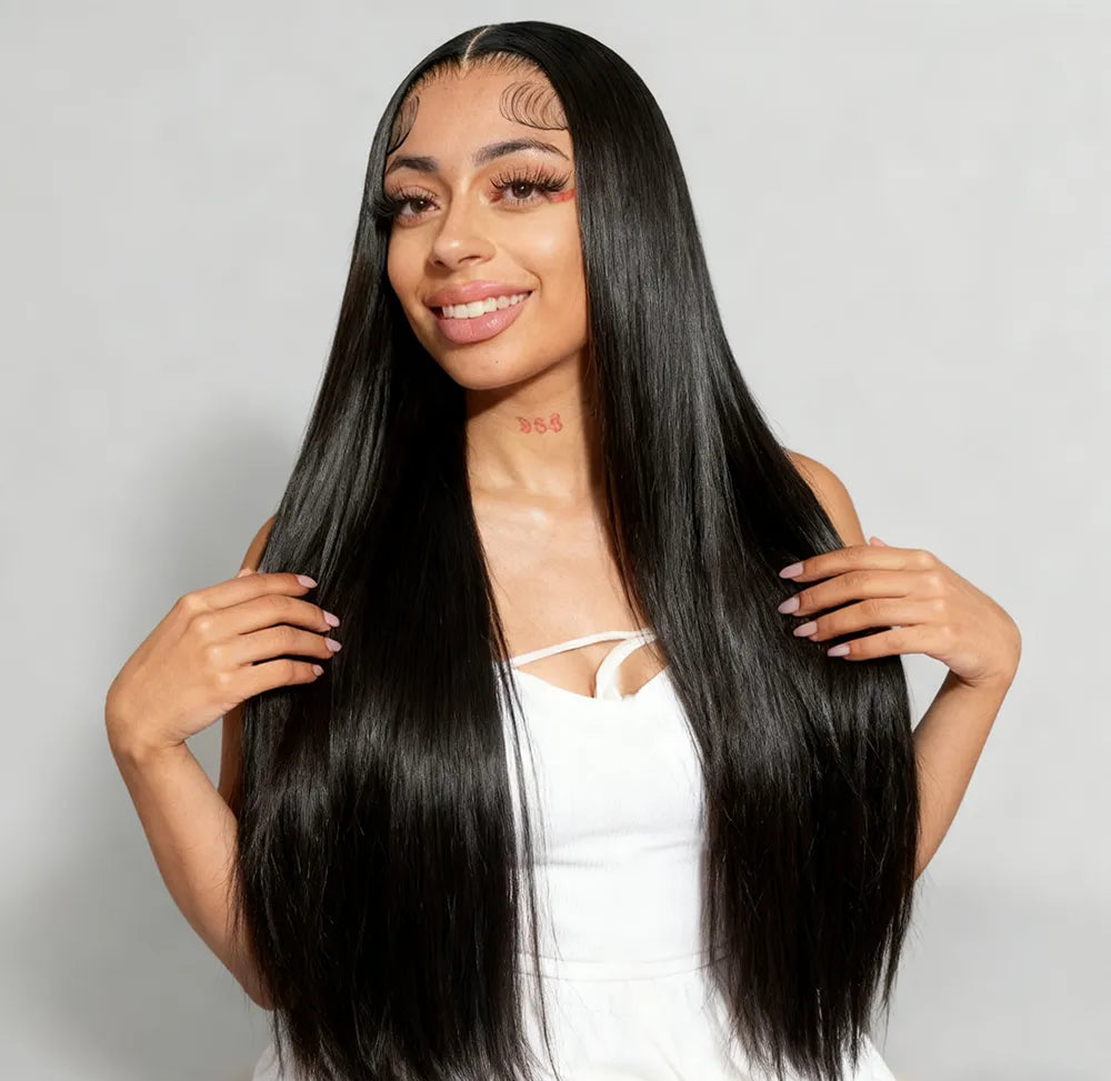 Custom Made Virgin Hair Lace Closure Or Frontal Wig