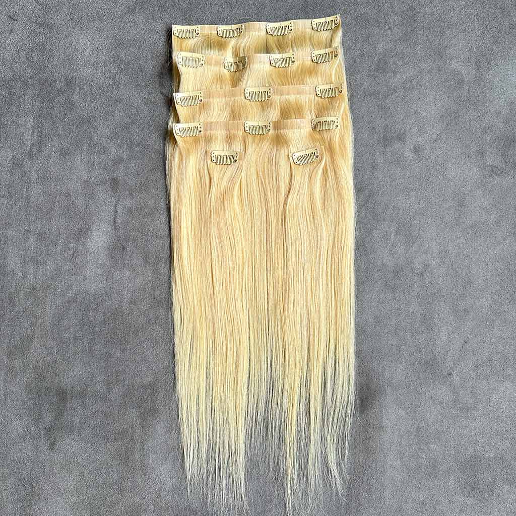 Clip Hair, PU Seamless Clip Hair & Lace Type Clip Hair