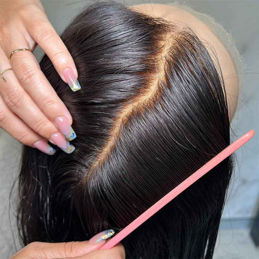 Full Lace Wig 613# Blonde 180% Density HD Lace