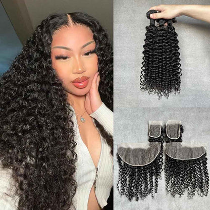 Virgin Hair Bundles And Clsoure/Frontal Deal