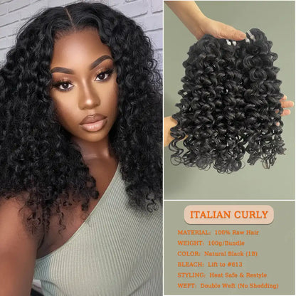 Raw Hair Bundles & Lace Closure/Frontal