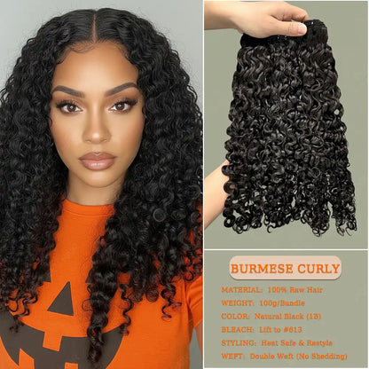 Raw Hair Bundles & Lace Closure/Frontal