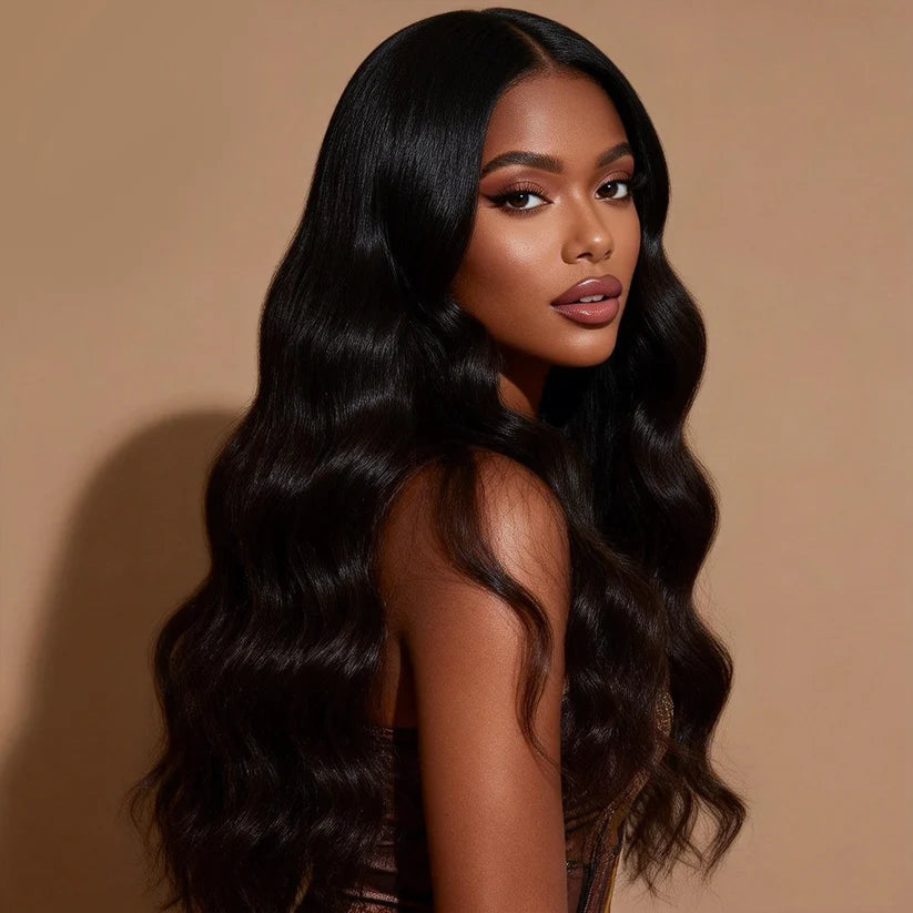 Custom Made Raw Hair Lace Closure Or Frontal Wig