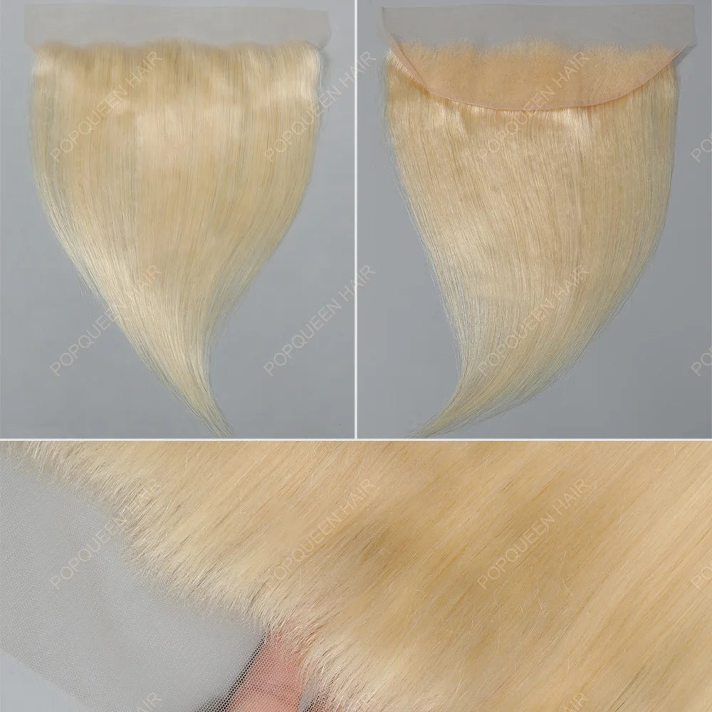 613# Blonde Virgin Hair Bundles & Closure/Frontal